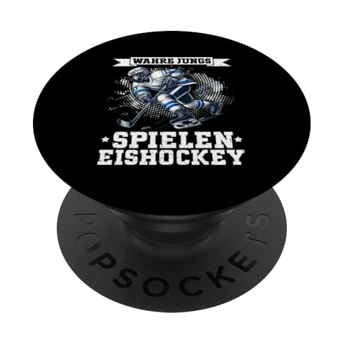 Wahre Jungs Spielen Eishockey Eishockeyspieler Wintersport PopSockets Klebender PopGrip Wahre Jungs Spielen Eishockey Eishockeyspieler Wintersport PopSockets Klebender PopGrip von Eishockeyspieler Eishockey Hockey Eishockeysport
