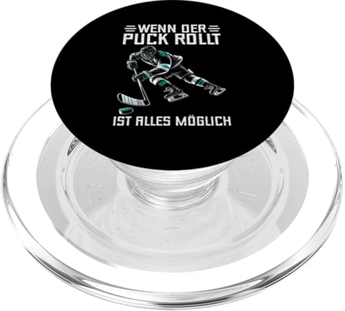 Wenn Der Puck Rollt Ist Alles Möglich Eishockeyspieler PopSockets PopGrip für MagSafe Wenn Der Puck Rollt Ist Alles Möglich Eishockeyspieler PopSockets PopGrip für MagSafe von Eishockeyspieler Eishockey Hockey Eishockeysport