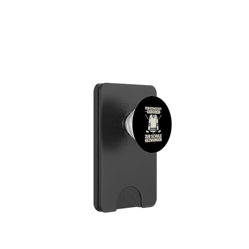 Zum Eishockey Geboren Zur Schule Gezwungen Eishockeyspielen PopSockets PopWallet für MagSafe Zum Eishockey Geboren Zur Schule Gezwungen Eishockeyspielen PopSockets PopWallet für MagSafe von Eishockeyspieler Eishockey Hockey Eishockeysport
