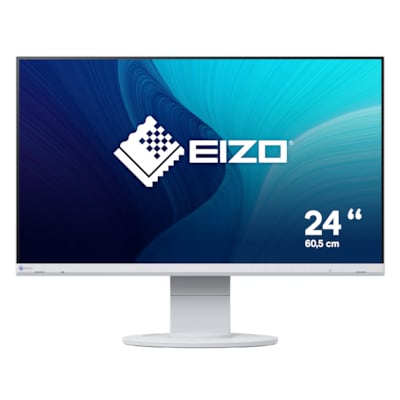 EIZO EV2460-WT 60,5cm (23,8") Full HD IPS Monitor DP/HDMI/DVI/VGA 5ms Pivot von Eizo