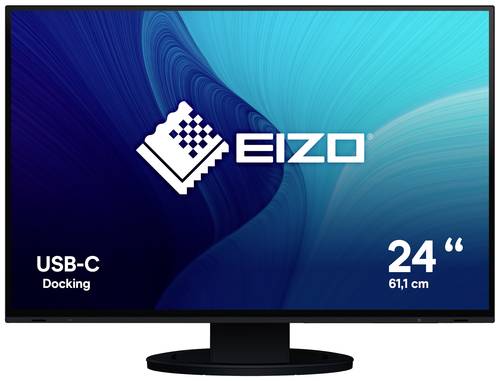 EIZO EV2485-BK LED-Monitor EEK C (A - G) 61.2cm (24.1 Zoll) 1920 x 1200 Pixel 16:10 5 ms DisplayPort von Eizo