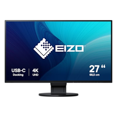 EIZO EV2785-BK 68,4cm (27") UHD Profi-Monitor HDMI/DP 99%sRGB 8bit+FRC 16:9 von Eizo