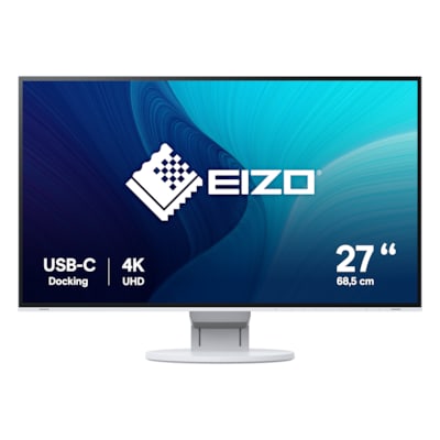 EIZO EV2785-WT 68,4cm (27") UHD Profi-Monitor HDMI/DP 99%sRGB 8bit+FRC 16:9 weiß von Eizo