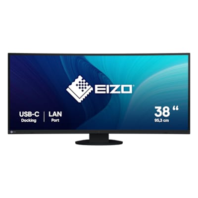 EIZO FlexScan EV3895-BK 95,3cm (37,5") UWQHD Profi-Monitor 24:10 DP/HDMI/USB-C von Eizo