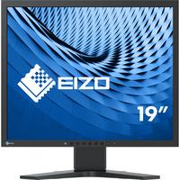 EIZO FlexScan S1934H - LED-Monitor - 48.1 cm ( 48,30cm (19) ) - 1280 x 1024 - IPS - 250 cd/m² - 1000:1 - 14 ms - DVI-D, VGA, DisplayPort - Lautsprecher - Schwarz von Eizo