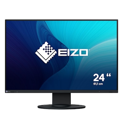 EIZO Flexscan EV2410R-BK 61,2m (24,1") WUXGA IPS Office Monitor 16:10 DP/HDMI/DVI/USB 60Hz 5ms von Eizo