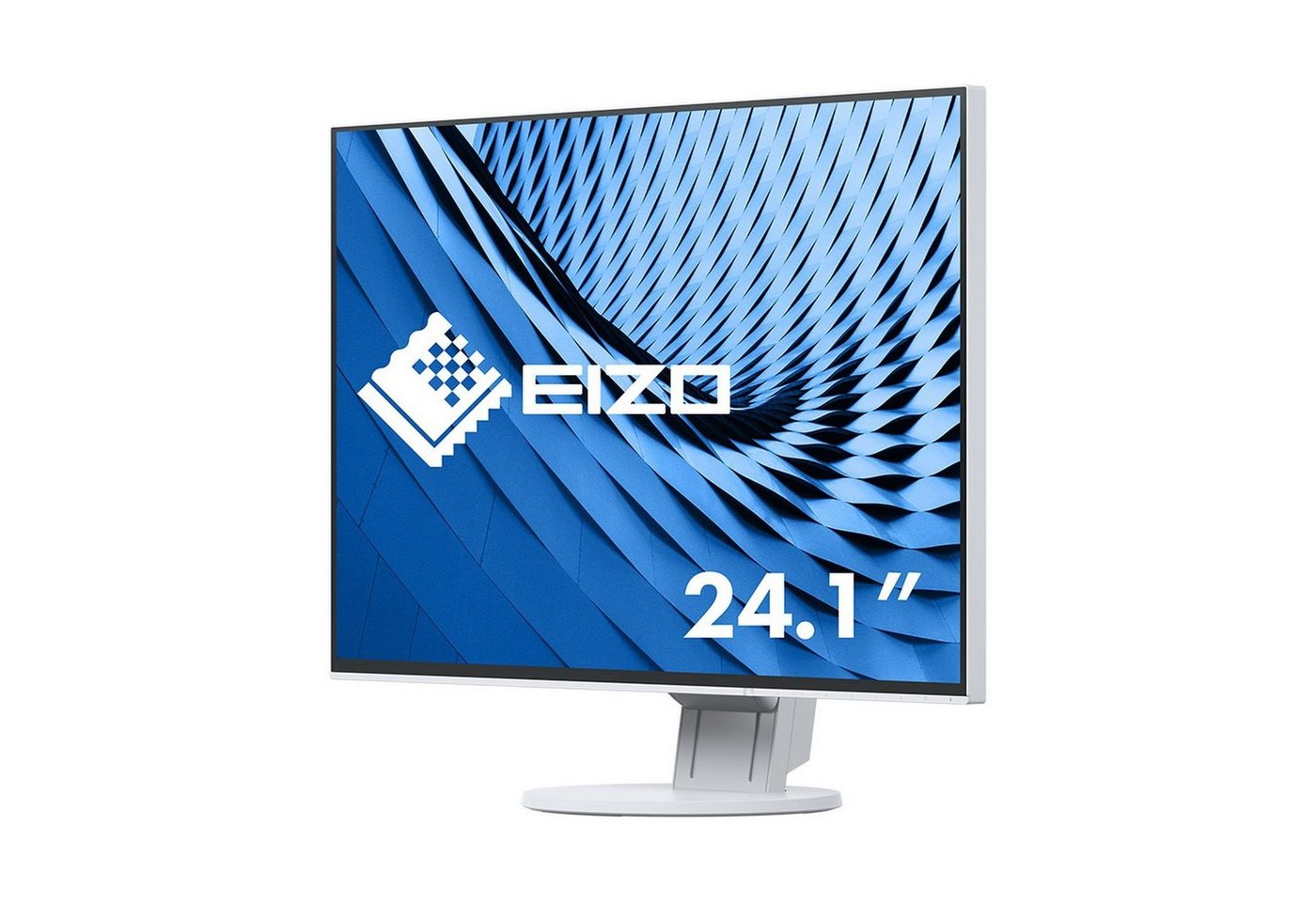 Eizo 61.0cm (24) EV2456-WT 16:10 DVI+HDMI+DP+USB white TFT-Monitor (1920 x 1200 px, WUXGA, 5 ms Reaktionszeit, IPS, Lautsprecher, HDCP, Kopfhörerbuchse, Pivot, Höhenverstellbar) von Eizo