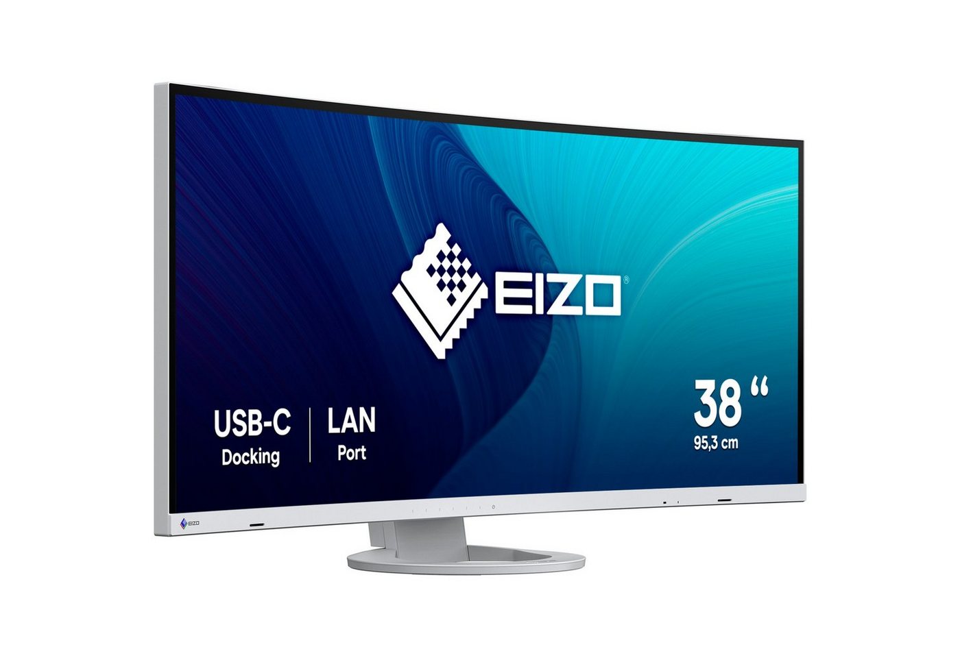 Eizo EIZO EV3895-WT, LED-Monitor, (QHD+, IPS, USB-C) LED-Monitor (3840 x 1600 Pixel px, 5 ms Reaktionszeit) von Eizo