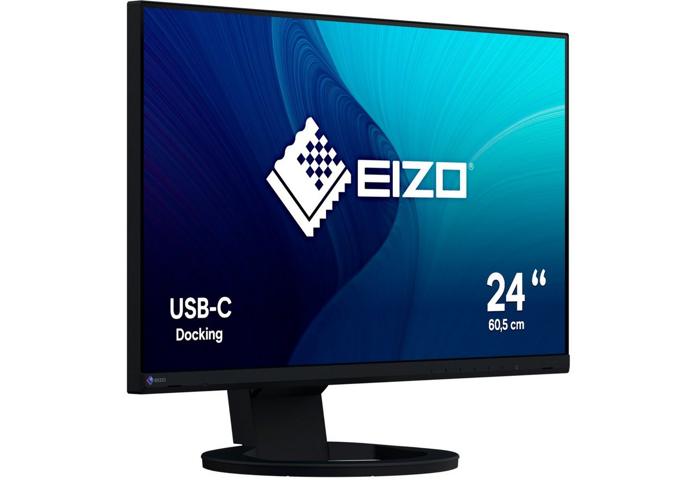 Eizo EIZO EV2480-BK, LED-Monitor, (FullHD, IPS, USB-C) LED-Monitor (1920 x 1080 Pixel px, 5 ms Reaktionszeit) von Eizo