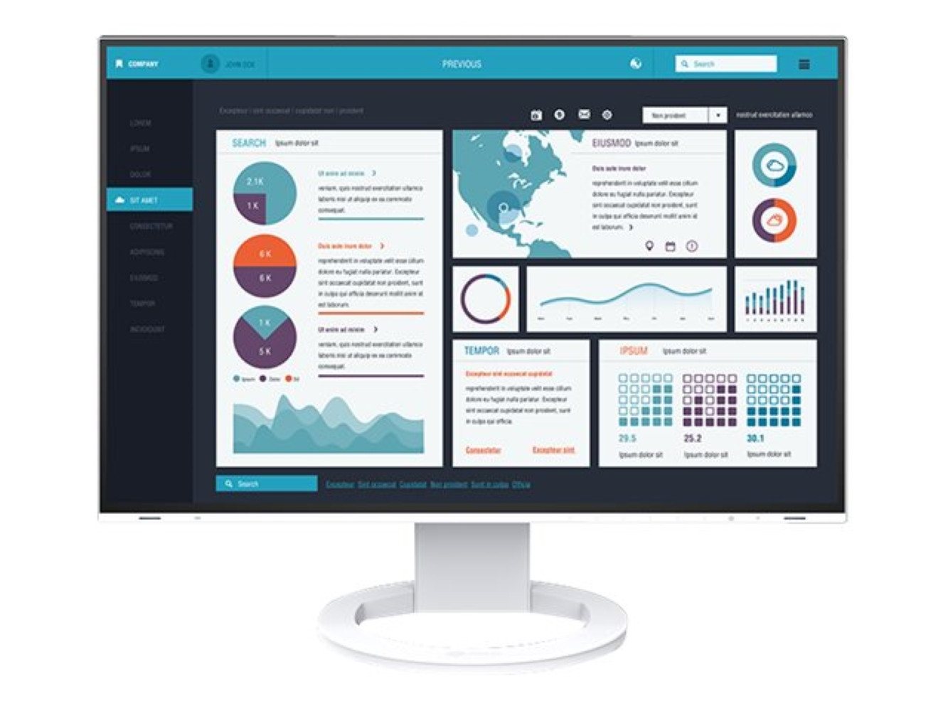 Eizo EV2495-WT LED-Monitor Eizo EV2495-WT LED-Monitor von Eizo