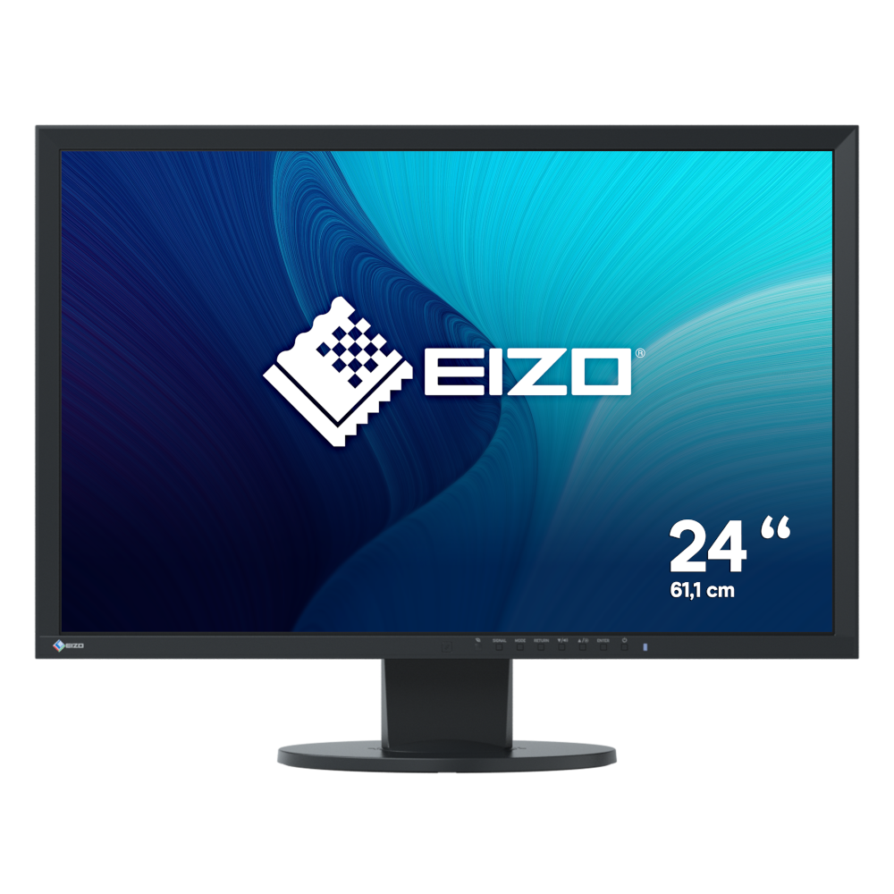 Eizo FlexScan EV2430-BK -LED, IPS-Panel, Höhenverstellung, DP von Eizo