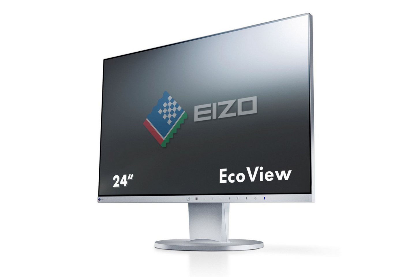 Eizo FlexScan EV2450-GY - LED - 60 cm (23.8) TFT-Monitor (1920 x 1080 px, Full HD, 5 ms Reaktionszeit, IPS, Lautsprecher, HDCP, Kopfhörerbuchse, Pivot, Höhenverstellbar) von Eizo