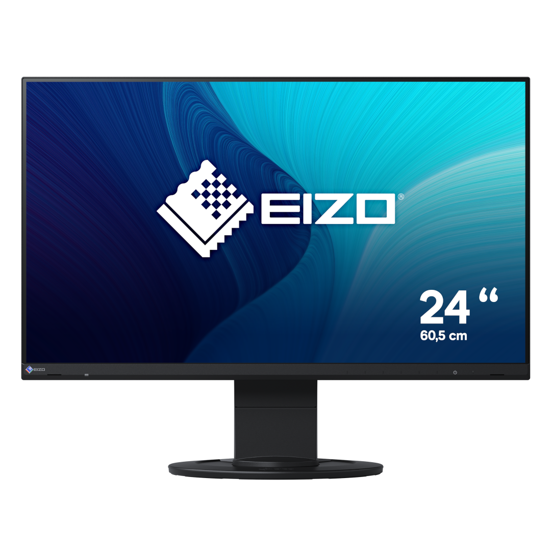 Eizo FlexScan EV2460-BK - LED, IPS-Panel, Höhenverstellung, 5 ms von Eizo