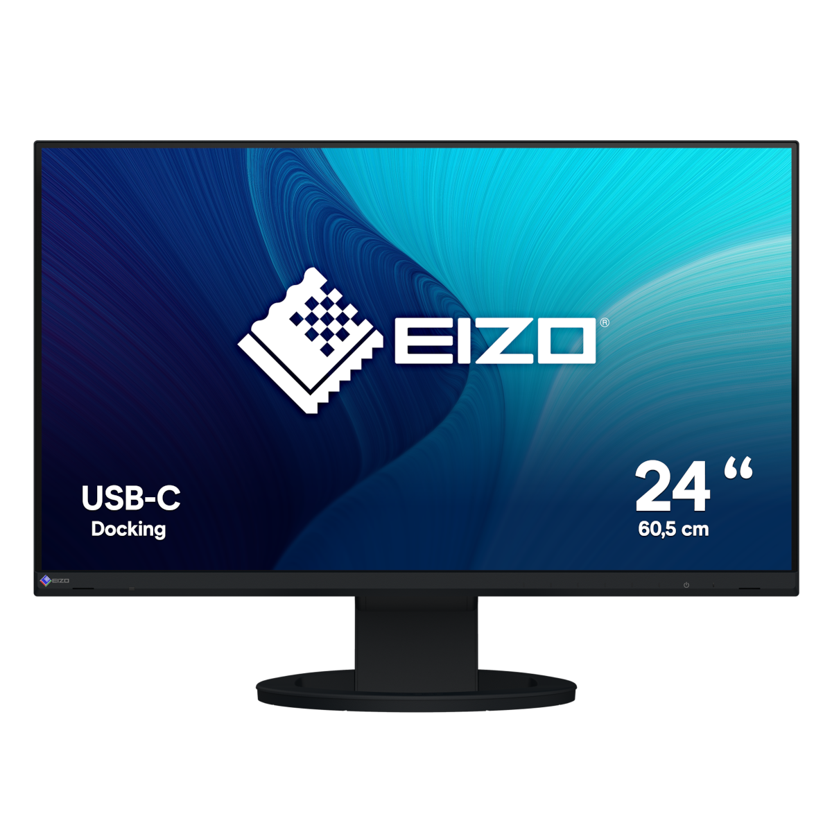 Eizo FlexScan EV2480-BK - IPS-Panel, Höhenverstellung, USB-C von Eizo