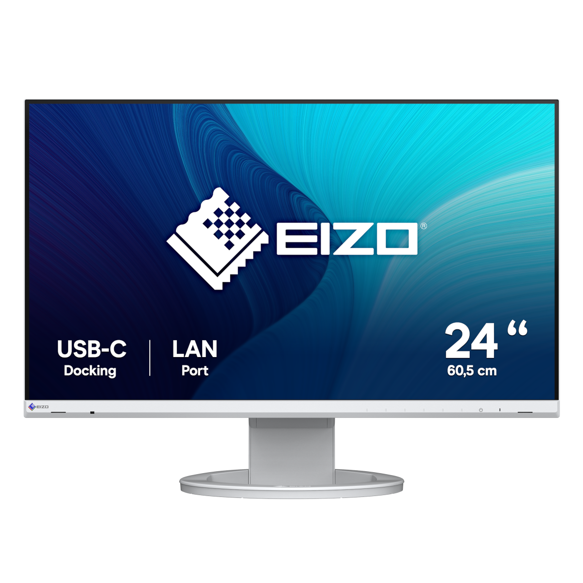 Eizo FlexScan EV2490-WT Office Monitor - IPS, USB-C, 5 ms, HDMI von Eizo