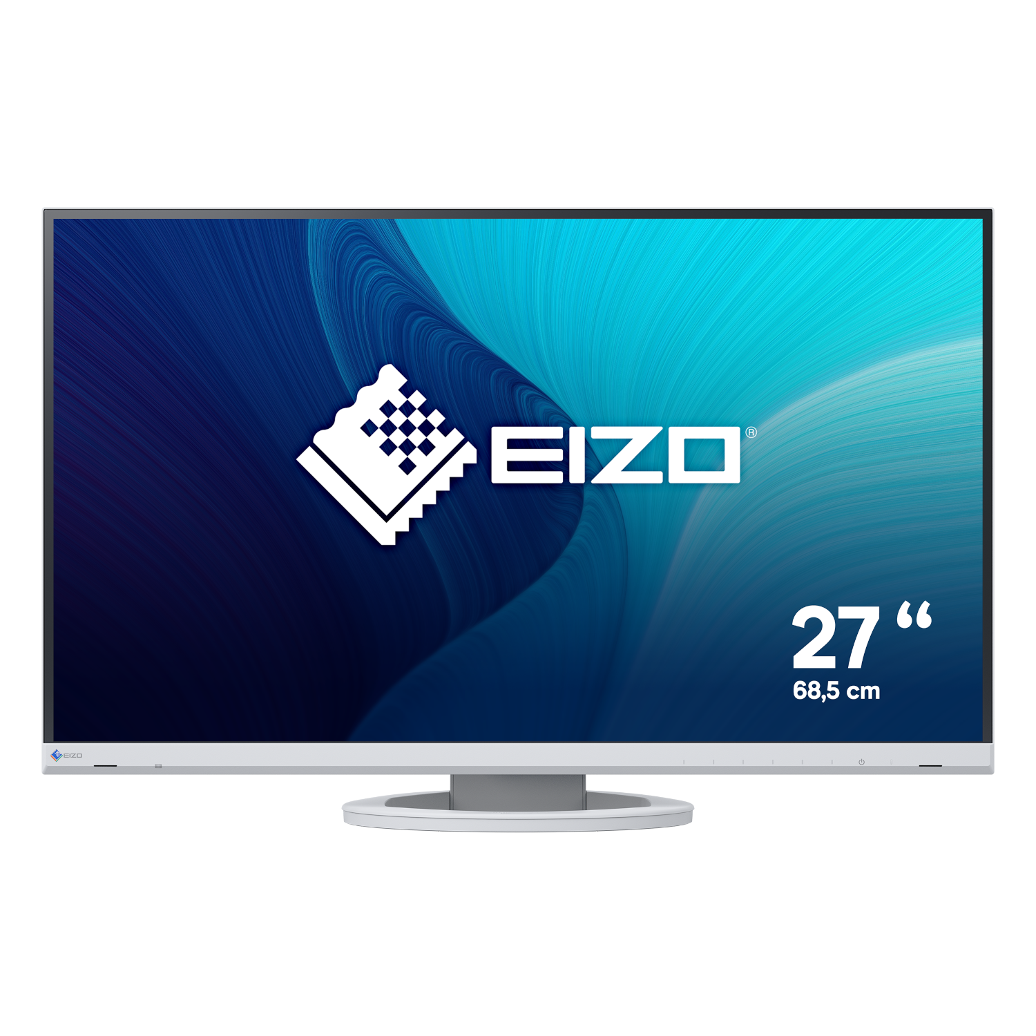 Eizo FlexScan EV2760-WT Office Monitor - 69 cm (27 Zoll), WQHD-Auflösung, Höhenverstellbar von Eizo