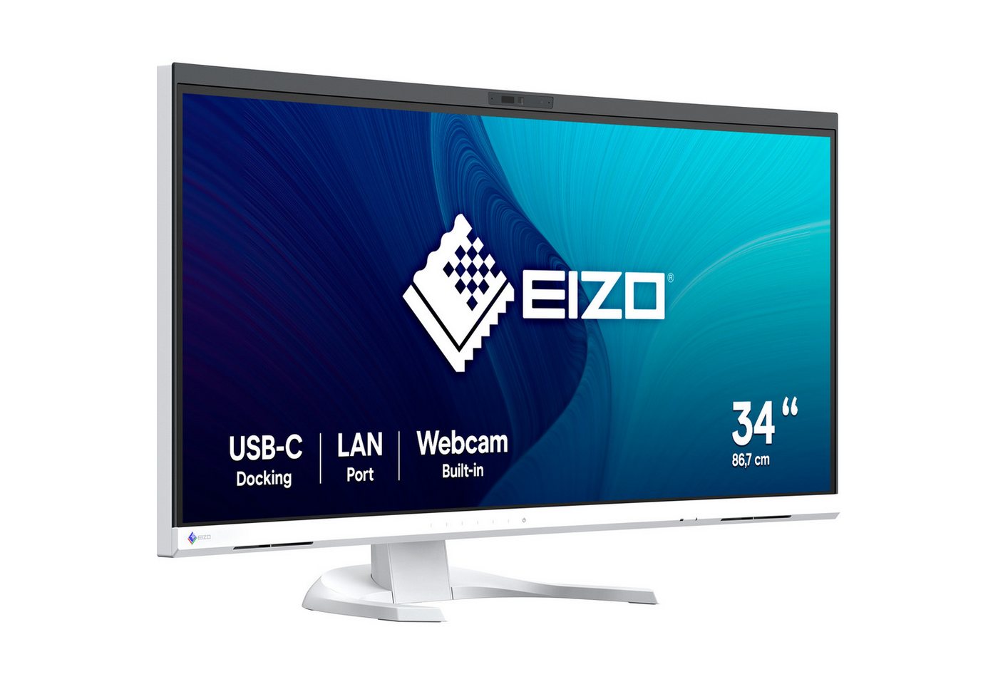 Eizo EIZO FlexScan EV3450XC-WT, LED-Monitor, (UWQHD, LED-Monitor (3440 x 1440 Pixel px, 5 ms Reaktionszeit) von Eizo