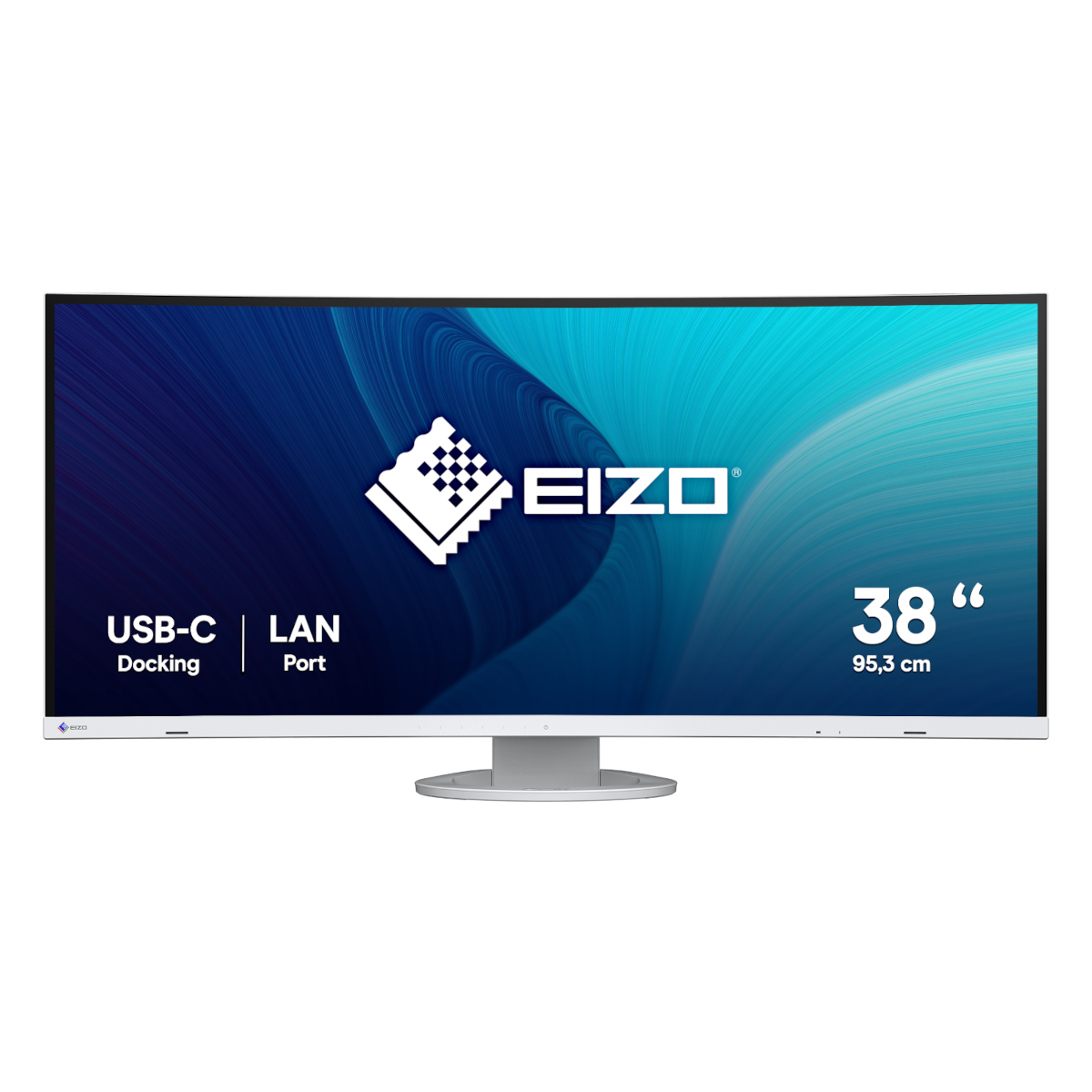 Eizo FlexScan EV3895-WT - LED, Curved IPS-Panel, UWQHD, USB-C Eizo FlexScan EV3895-WT - LED, Curved IPS-Panel, UWQHD, USB-C von Eizo