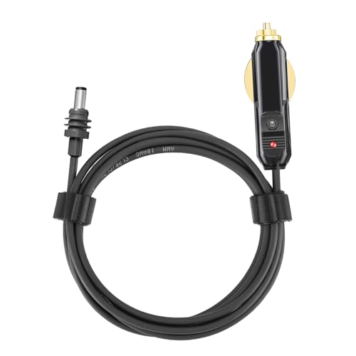 18AWG Auto-Ladekabel Zigarettenanzünder-Adapterkabel Universelle Kompatibilität, Robustes Design, Wasserdichtes Design Breite Fahrzeugkompatibilität (2m) von Ejoyous