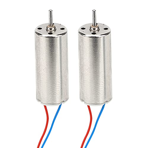 2 Stück Hohlschalen-Drohnenmotor 8520 Motor 8.5x20mm 3~5V 0.15A Quadcopter Schnurloser Motor Hohlschale Drone Motor für den Einsatz in Quadcoptern für Drohnen-Enthusiasten von Ejoyous