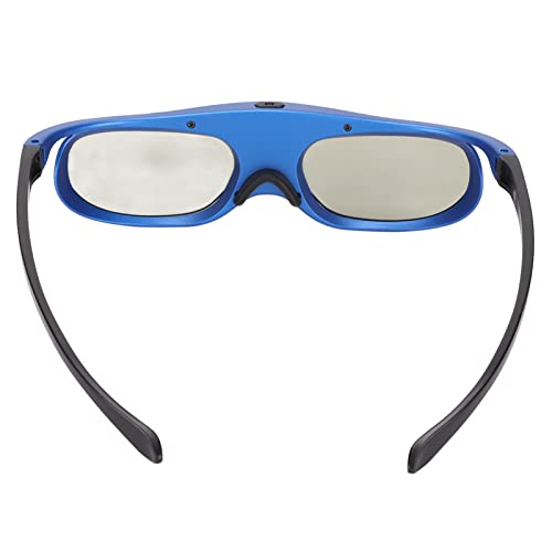 3D-Brille, 3D Aktive Shutterbrille Wiederaufladbare Brillen, Geeignet für 3D DLP-Link Projektor XGIMI ZX4 H1 für JMGO G1 G3 X1 für Ben Q für Acer für Optoma, für Hitachi von Ejoyous