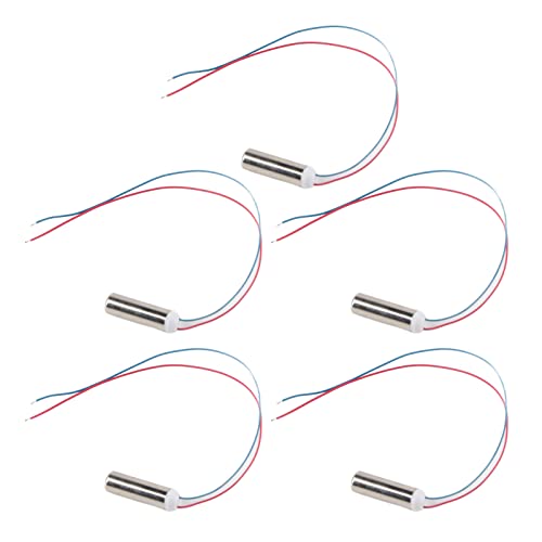 5 Stück Micro Coreless Motor, Wasserdichter Zylindrischer Vibrationsmotor 14500rpm für Massagegerät Mikromotor Motoren ohne Kern geeignet für den Einsatz in Massagegeräten 5 Stück Micro Coreless Motor, Wasserdichter Zylindrischer Vibrationsmotor 14500rpm für Massagegerät Mikromotor Motoren ohne Kern geeignet für den Einsatz in Massagegeräten von Ejoyous