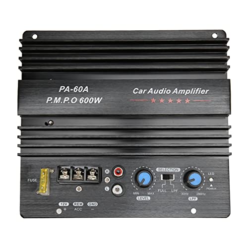 Auto Subwoofer 12V, 600W Subwoofer Verstärker Auto Subwoofer Amplifier Board Leistungsverstärker Hochleistungsverstärker Hochleistungs-Bass-Subwoofer-Verstärkerplatine Auto Subwoofer 12V, 600W Subwoofer Verstärker Auto Subwoofer Amplifier Board Leistungsverstärker Hochleistungsverstärker Hochleistungs-Bass-Subwoofer-Verstärkerplatine von Ejoyous