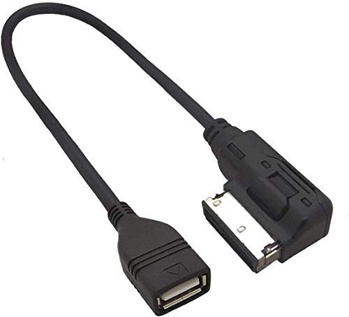Auto USB Audio Kabel Adapter CD Player Radio Kabel für Audi/VW Media Device Interface (MDI) Musikschnittstelle (AMI) Verbinden Sie das Musikspeichergerät mit dem USB-Anschluss von Ejoyous