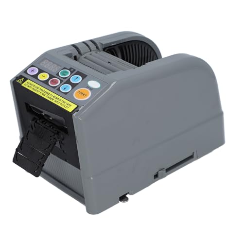 Automatischer Klebefilmabroller, Automatischer Klebebandspender Elektrisches Bandschneidegerät, für Klebefilm Klebeband Präzises Schneiden 6 bis 60mm Schneidbreite (EU-Stecker 220-240V) von Ejoyous