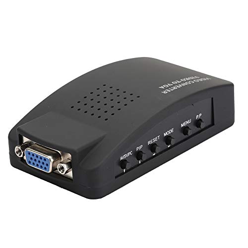 BNC Auf VGA Adapter, Video zu VGA Konverter 1080p Video Audio Konverter Adapter S Video zu VGA Wandler Adapter, für DVD PDP VCD Spielekonsole BNC Auf VGA Adapter, Video zu VGA Konverter 1080p Video Audio Konverter Adapter S Video zu VGA Wandler Adapter, für DVD PDP VCD Spielekonsole von Ejoyous