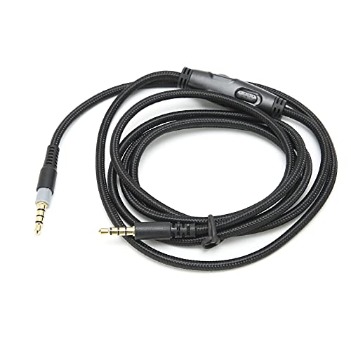 Ejoyous Audio Kabel Ersatz für Cloud und Cloud Alpha, 3.5mm Stecker auf Stecker Gaming Headset Audiokabel mit Mikrofon Fernbedienung Lautstärkeregler Audio Klinken Ejoyous Audio Kabel Ersatz für Cloud und Cloud Alpha, 3.5mm Stecker auf Stecker Gaming Headset Audiokabel mit Mikrofon Fernbedienung Lautstärkeregler Audio Klinken von Ejoyous