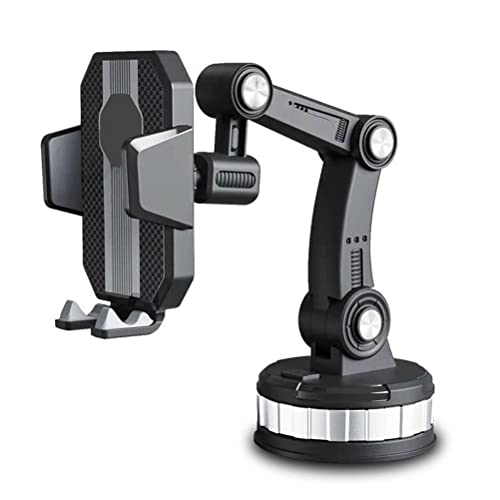Ejoyous Handyhalterung Auto, Handy Halterung Auto Universal Handyhalter 260° Drehbereich 4-6.5 Zoll ausziehbarer Arm für alle Smartphones 2.3-3.5 Zoll Breite von Ejoyous