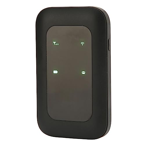 Ejoyous Mobiler WLAN Router, 4G LTE Tragbarer Hotspot Mobile WiFi Hotspot, für Unterwegs Reisen und Arbeit (150Mbit/s Download/ 50Mbit/s Upload, 2100mAh Akku, kompatibel mit europäische von Ejoyous