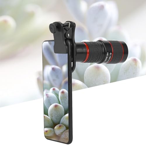 Ejoyous Teleobjektiv 20X, Telezoom Objektiv Long Focus Objektiv Handyobjektiv Kameraobjektiv mit Handyclip für Smartphone Tablet PC schwarz Ejoyous Teleobjektiv 20X, Telezoom Objektiv Long Focus Objektiv Handyobjektiv Kameraobjektiv mit Handyclip für Smartphone Tablet PC schwarz von Ejoyous