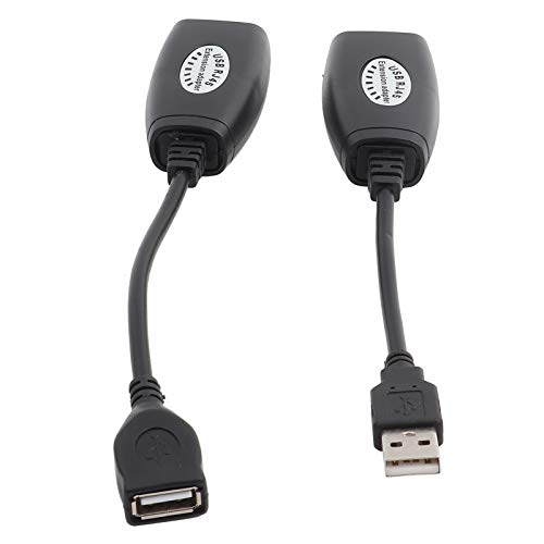 Ejoyous USB zu Ethernet Adapter, USB 1.1 auf RJ45 Ethernet LAN Netzwerk Adapter LAN auf USB Adapter Netzwerk Extender Verlängerungsadapter, für Laptop PC Cat5 RJ45 Cat6 von Ejoyous