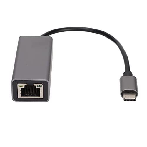 Ethernet Adapter, USB C auf RJ45 Ethernet LAN Netzwerkadapter USB C Ethernet Hub, für MacBook Pro Notebook Laptops(100 Billionen) von Ejoyous