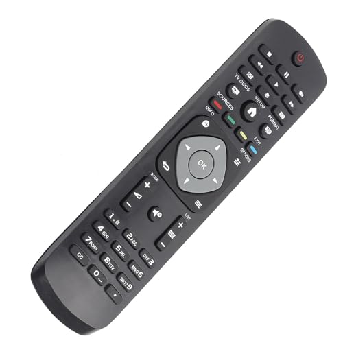 Fernbedienung für Fernseher, Universal Fernsehbedienung Ersatz für TV Ersatzfernbedienung Fernsehfernbedienung Universalfernbedienungfür DVD Player Fernbedienung für Fernseher, Universal Fernsehbedienung Ersatz für TV Ersatzfernbedienung Fernsehfernbedienung Universalfernbedienungfür DVD Player von Ejoyous