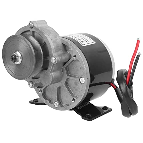 Getriebemotor 12V 250W, Fahrrad Untersetzungs Elektromotor mit Riemenscheibe Elektrofahrrad Bürstenmotor für Elektrofahrräder Roller für stabile Leistung und hohe Zuverlässigkeit Getriebemotor 12V 250W, Fahrrad Untersetzungs Elektromotor mit Riemenscheibe Elektrofahrrad Bürstenmotor für Elektrofahrräder Roller für stabile Leistung und hohe Zuverlässigkeit von Ejoyous