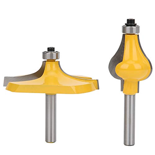 Handlauf Fräse Schaft 8 mm, 2 Stücke Fräser für Oberfräse Verleimfräser Holzbearbeitung Bündigfräser Hobelfräser CNC Plattenfräser Bit, für Graviermaschine Trimmmaschine Handlauf Fräse Schaft 8 mm, 2 Stücke Fräser für Oberfräse Verleimfräser Holzbearbeitung Bündigfräser Hobelfräser CNC Plattenfräser Bit, für Graviermaschine Trimmmaschine von Ejoyous