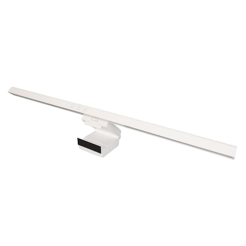 Ejoyous PC Lampe Bar 50cm, LED Laptop Beleuchtung Monitorlampe Kabellose Pc Büro Lampe Computer Bildschirmlampe Clip Verstellbar Helligkeit und Farbtemperatur Anti-blaues (WHITE) von Ejoyous