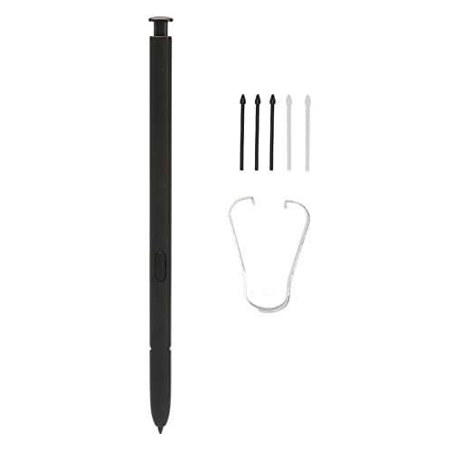 S 23 Ultra Stylus Pen mit Bluetooth, Stylus ABS Accuracy Touch Digital Stylus Pen mit Minen Ersatz für S 23 Ultra Alle Versionen (Black) von Ejoyous