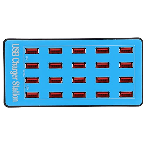 USB Ladegerät Mehrfach, 20 Port 100W USB Ladestation Handy Desktop USB Schnellladestation Schnellladegerät Mehrere Geräte USB Mehrfachstecker Steckdose, für Handy Tablet USB Ladegerät Mehrfach, 20 Port 100W USB Ladestation Handy Desktop USB Schnellladestation Schnellladegerät Mehrere Geräte USB Mehrfachstecker Steckdose, für Handy Tablet von Ejoyous