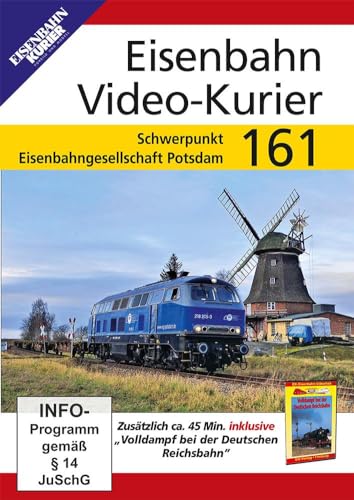 Eisenbahn Video-Kurier 161: Eisenbahngesellschaft Potsdam von Ek-Verlag Eisenbahnkurier