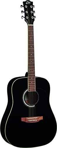 EKO - Ranger 6 Black, Akustikgitarre Serie Ranger, Farbe Schwarz von Eko