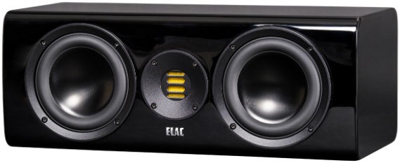CC 281 Center-Lautsprecher schwarz hochglanz von Elac