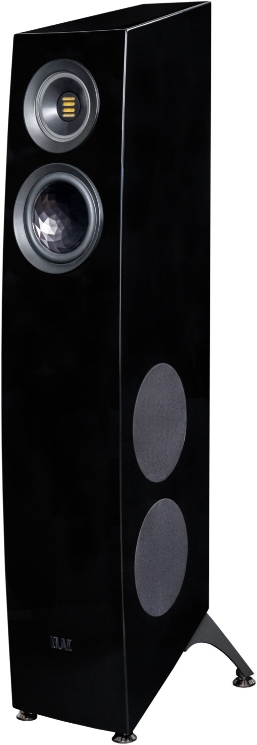 Concentro S 507 /Stück Stand-Lautsprecher hochglanz schwarz von Elac