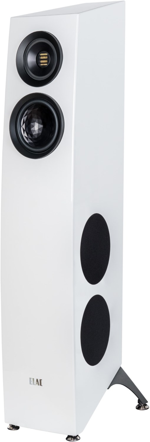 Concentro S 507 /Stück Stand-Lautsprecher hochglanz weiß von Elac
