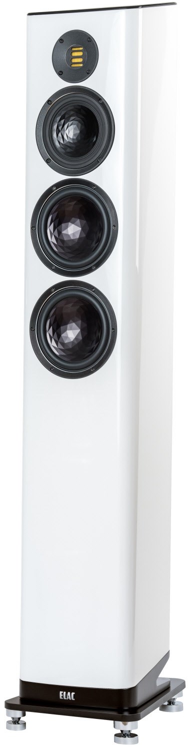 Vela FS 409 /Stück Stand-Lautsprecher hochglanz weiß von Elac