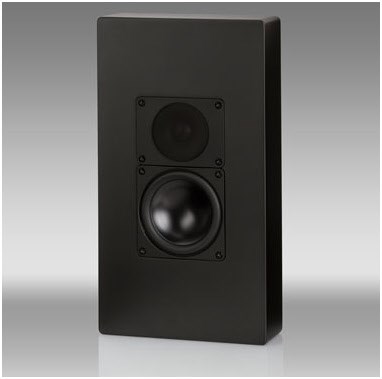 WS 1445 /Stück On Wall Lautsprecher schwarz lack seidenmatt von Elac
