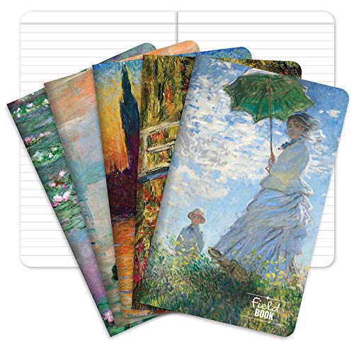 Notizbuch, 12,7 x 20,3 cm, Monet-Muster, liniert, 5 Stück Notizbuch, 12,7 x 20,3 cm, Monet-Muster, liniert, 5 Stück von Elan Publishing Company